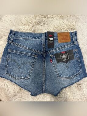 Levi's 501 Micro Non-stretch High Rise Jean Shorts